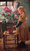 Leon Frederic, Rhododendron in Bloom